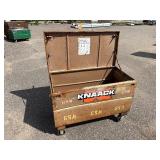 Knaack job site storage box / chest 48”l x 24”d x 33.75”