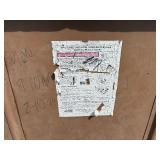 Knaack job site storage box / chest 48”l x 24”d x 33.75”