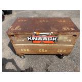 Knaack job site storage box / chest 48”l x 24”d x 33.75”