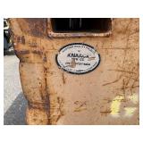 Knaack job site storage box / chest 48”l x 24”d x 33.75”