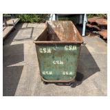 Jesco manual tilt truck model 271231 with castors 57 ½” l x 28” w x 42” t