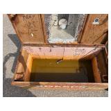 2 Knaack job master 42" gang boxes 42 ¼” w x 19 ¼” d x 34 ½” t and 42” w x 19 ¼” d x 38” t