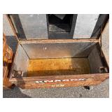 2 Knaack job master 42" gang boxes 42 ¼” w x 19 ¼” d x 34 ½” t and 42” w x 19 ¼” d x 38” t