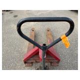 Red pallet jack