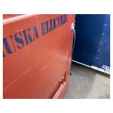 JOBOX piano box/ job site storage with power strip