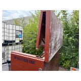 JOBOX piano box/ job site storage with power strip