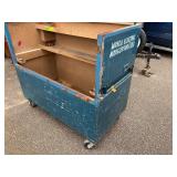 Blue Mobile Job Site Storage box