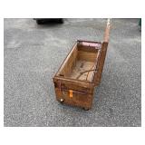 Knaack job master chest / gang box with work light attached to the inside of the lid. 42