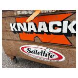 Knaack job master chest / gang box with work light attached to the inside of the lid. 42