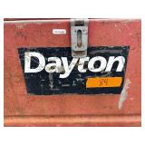 Red Job Site gang box / chest 48” w x 30” d x 41 ¾” t