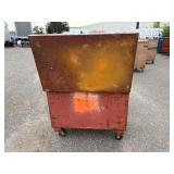 Red Job Site gang box / chest 48” w x 30” d x 41 ¾” t