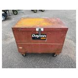 Red Job Site gang box / chest 48” w x 30” d x 41 ¾” t