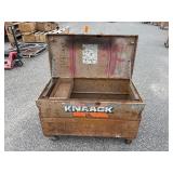 Knaack Job Master 4824 job site gang box / chest with tool tray, 48”w x 24”d x 30 ½”