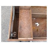 Knaack Job Master 4824 job site gang box / chest with tool tray, 48”w x 24”d x 30 ½”