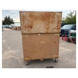 Knaack job site storage box 61”w x 30 ¾”d x 57”t