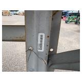 Metal Rolling work table 96”l x 36” w x 39 ½” t