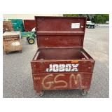 Jobox Site-Vault chest,  model 656990 48” w x 30” d x 41” t