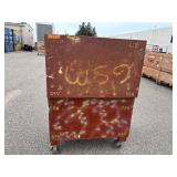 Jobox Site-Vault chest,  model 656990 48” w x 30” d x 41” t