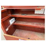 Jobox Site-Vault security storage box L 60” x H 58” x D 30 ½”