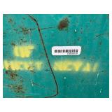 Greenlee job site storage box, flat top,  L 49” x H 59” x D 30”