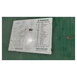 Greenlee Mobile storage chest / job site box 3048/23362, L 48” x H 30” x D 30