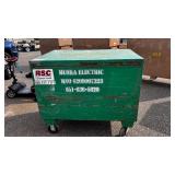 Greenlee Mobile storage chest / job site box 3048/23362, L 48” x H 30” x D 30