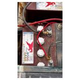 Electric I.Q. Golf Car, 48 Volt Regen S/N AQ0435-428069. CLUB CAR battery charger.