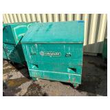 Greenlee Job site storage slant top box  L 49” x H 56 ½” x D 30 ½”