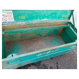 Greenlee storage box 2460, 60”l x 24”d x 25” t