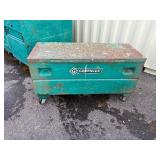 Greenlee storage box 2460, 60”l x 24”d x 25” t