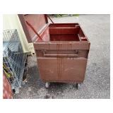 Brown Job Site storage box / chest L 48” x H 40” x D 30”