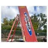 (2) Werner stepladders 300LB capacity 12’  and 10