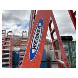 2 Werner Trestle ladders 10’ and 14’