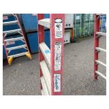 2 Werner Trestle ladders 10’ and 14’