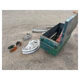 Greenlee 2 1/2", 3" Pipe bender in box