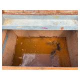 Knaack Job site storage box / chest with tool tray, 48” w x 30”d x 37” t