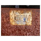 Knaack Job site storage box / chest with tool tray, 48” w x 30”d x 37” t