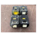 (2) Makita Concrete Hammer Drills XRH01, (4) batteries, (2) DC18RC Lithium chargers (2) DX01 Dust Extractor