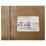 Boxes of Assorted filters: Air Handler 14x20x1, NaturalAire 20x25x1, 16x20x2, 16x24x2, Glasfloss15x18x1