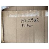 Pallet Assortd Filters:15x20x2, AirHandler 14x25x2, Flanders16x25x1, Camfil24x24x2, 24x24x4, 24x14x4