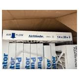 Pallet Assortd Filters:15x20x2, AirHandler 14x25x2, Flanders16x25x1, Camfil24x24x2, 24x24x4, 24x14x4