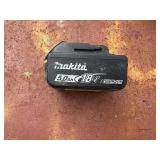 Makita Cordless Impact Wrench XWT08, DC18RC Lithium Optimum charger, 5.0Ah battery