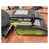 Makita Cordless 18V Portable Band Saw, DC18RC Lithium Optimum charger, 6.0AH Battery