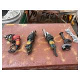 (2) Metabo Corded WE14-150 Plus Angle Grinder; Milwaukee Corded Magnum Holeshooter