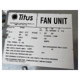 (3) Titus Fan Units, Model DTQS