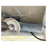 (2) Bosch corded angle grinders in carrying case. Powers up.