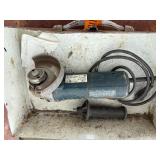 (2) Bosch corded angle grinders in carrying case. Powers up.