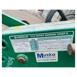 Greenlee Mechanical bender, 1818