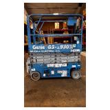 Genie GS1930 Scissor Lift. 500# platform maximum. Hours: Only 832. 19 foot height SEE VIDEO