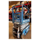 Genie GS1930 Scissor Lift. 500# platform maximum. Hours: Only 832. 19 foot height SEE VIDEO